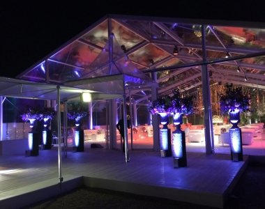 Structure & décor – Réception privée