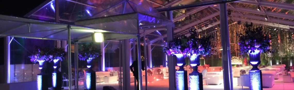 Structure & décor – Réception privée